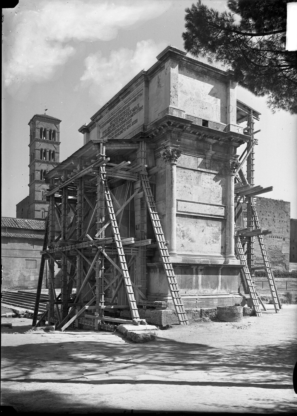 Protezione antiaerea - Arco di Tito - 1780.tif