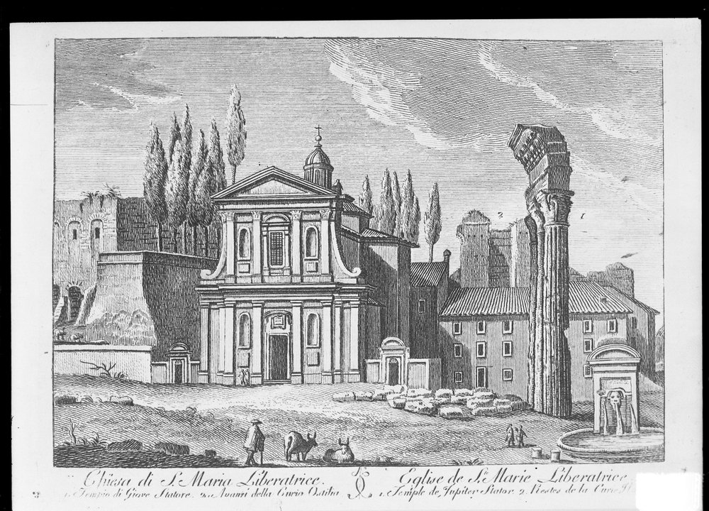 S. Maria Liberatrice, incisione su rame del XVIII sec. - 2394.tif