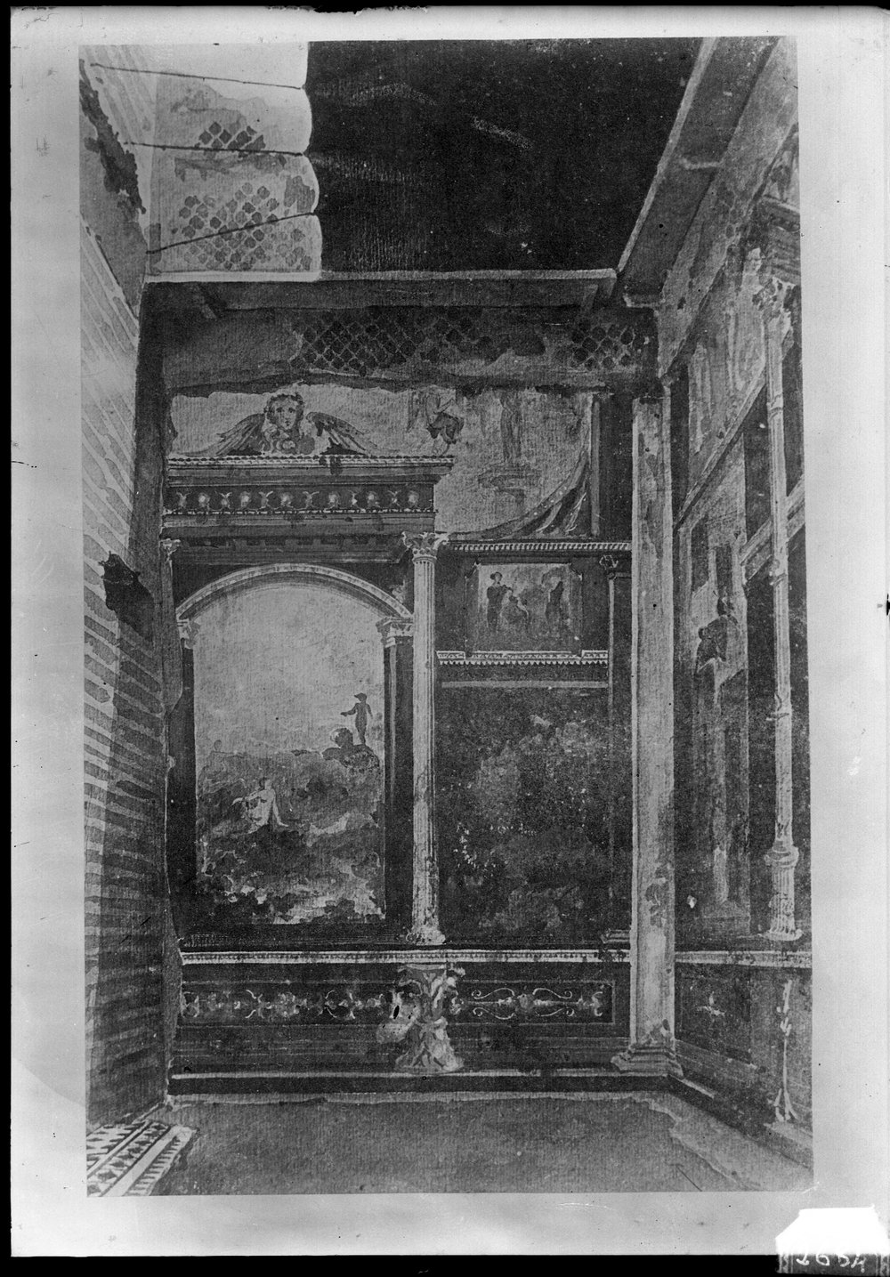 Tablino, parete di fondo - 2684.tif