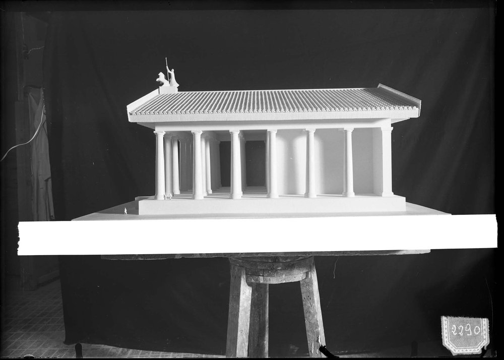 Lastra 2290, Campidoglio. plastico fatta dall'architetto Devico.jpg