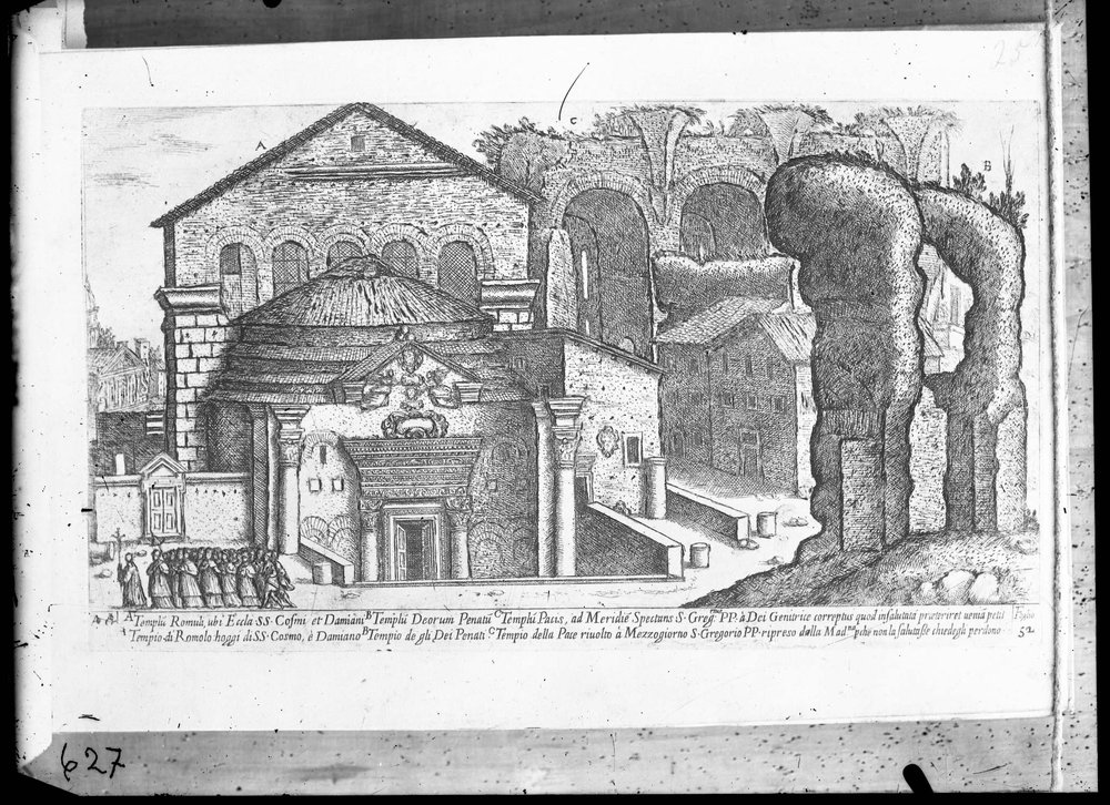 Lastra 627, Tempio di Romolo.jpg