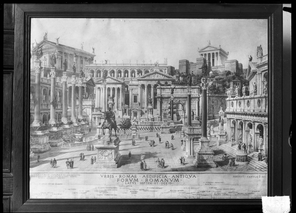Lastra 2535, Foro Romano, ricostruzione Toguelti (dono Dr. Nash).jpg