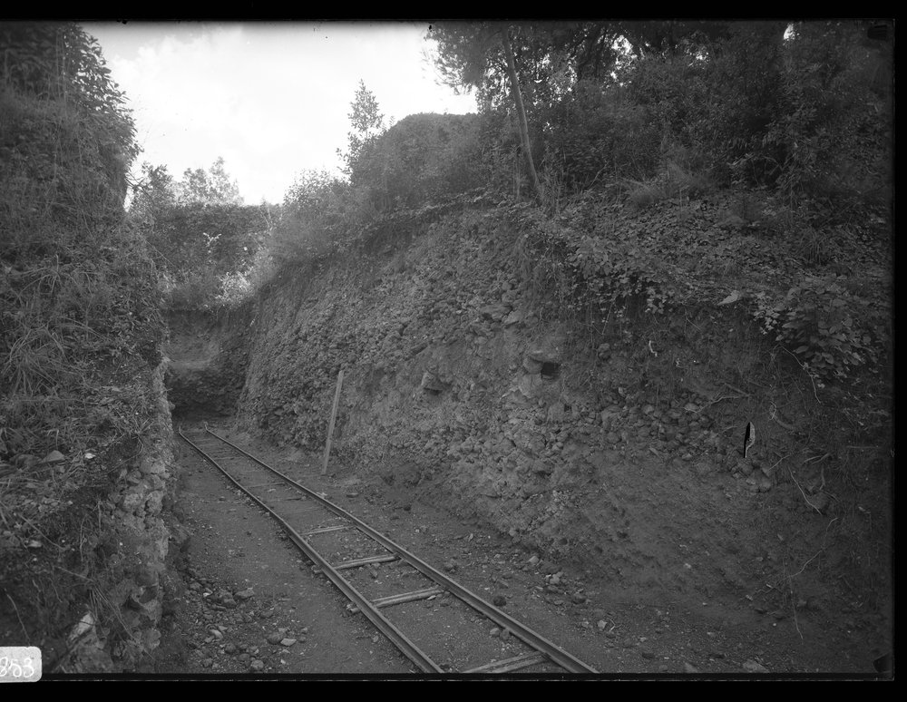 Lastra 2853, Zona Augustea - inizio scavo davanti alla casa (nov. 1969).tif