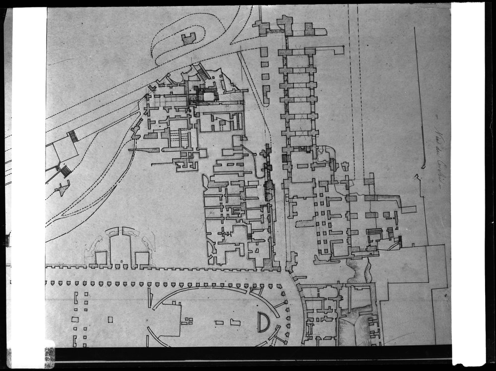 Lastra 2773 - Pianta delle Terme Severiane piano inferiore.tif
