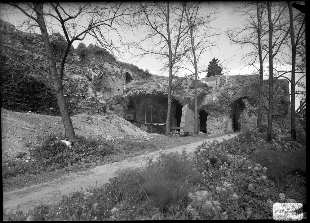 Lastra 2732, versante orientale, grande rudere visto da Circo Massimo.tif