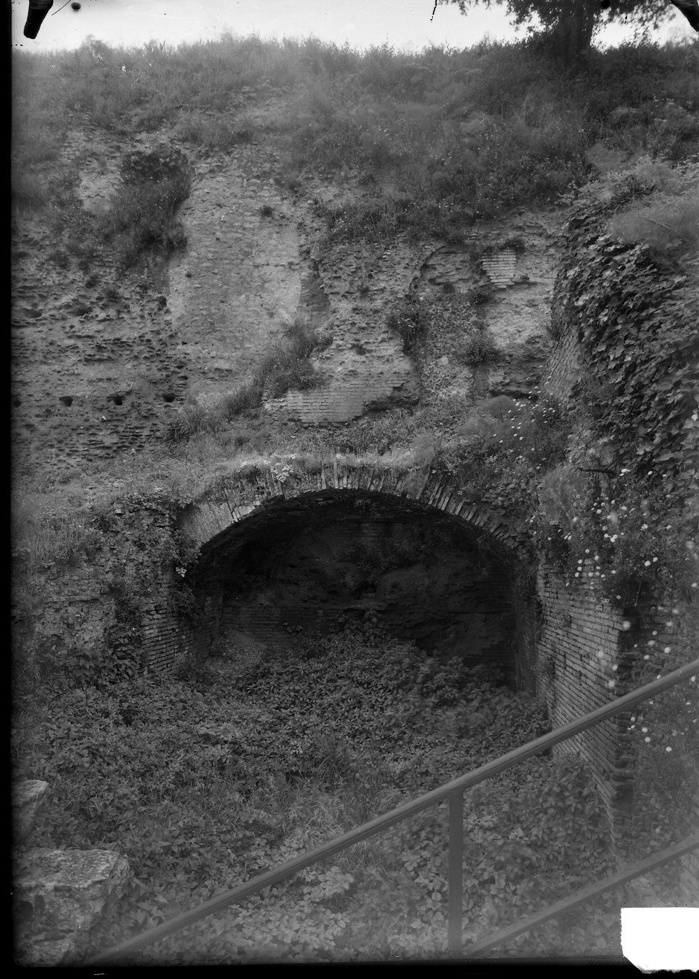 Lastra 2678, Palatino - Vigna Barberini - versante settentrionale (bagni nerone) stato attuale muratura a volte.tif