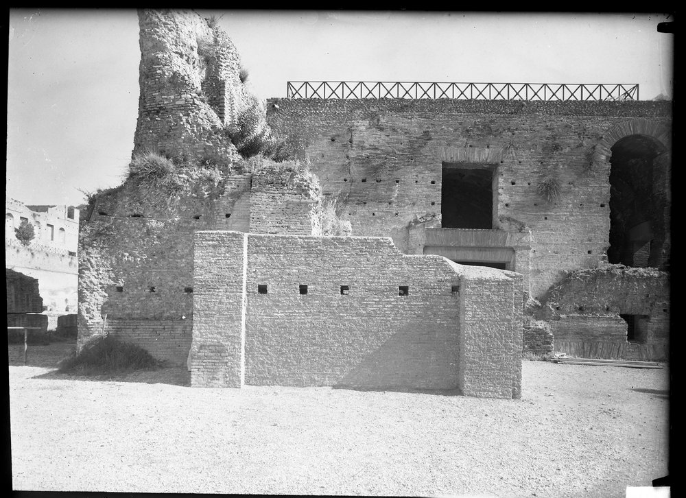 Lastra 2557, Terme Severiane - muro presso lo stadio dopo il restauro.tif