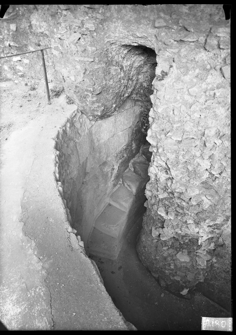 Lastra 2180, Palatino. Scalae Caci - cisterna.tif