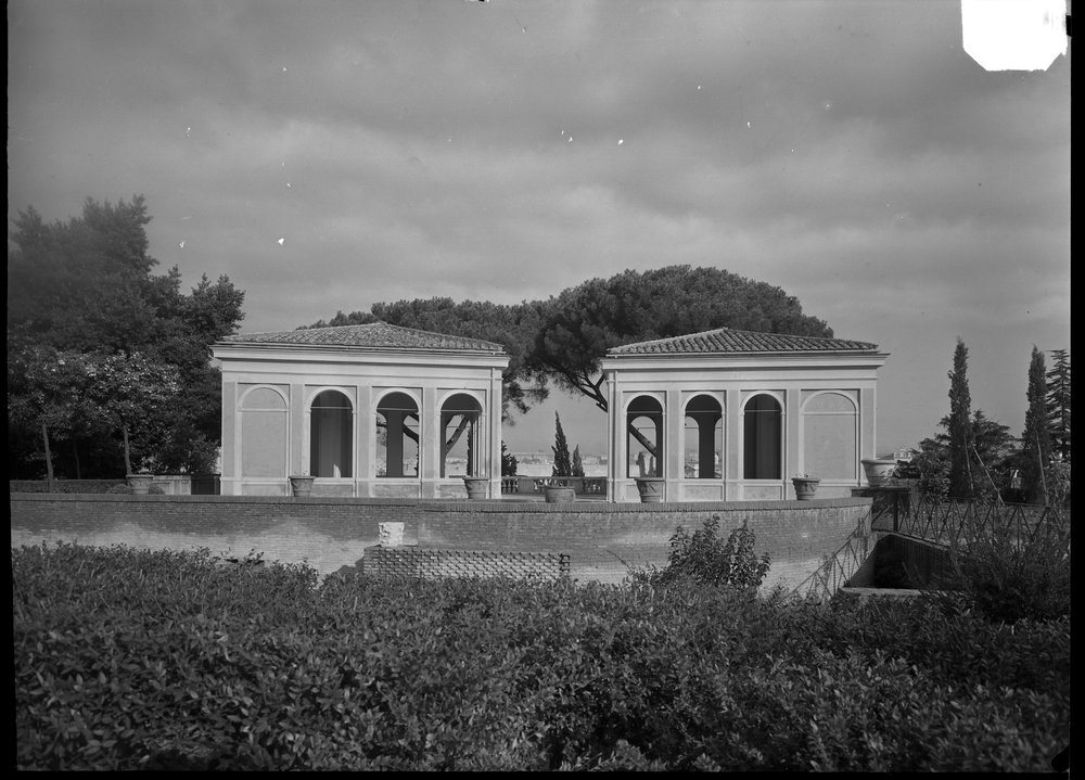 Lastra 2232, Palatino, uccelleria farnese, dopo il restauro 1960, lato Sud.tif