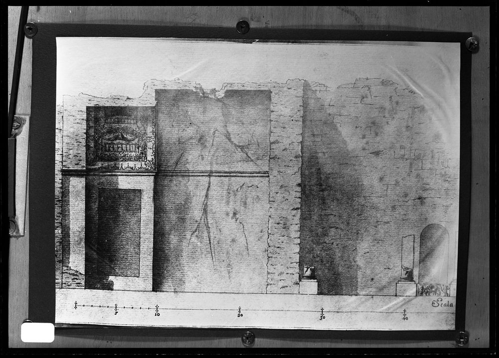 Lastra 2878, Domus Transitoria - disegno del XVIII secolo conservato a forma.tif