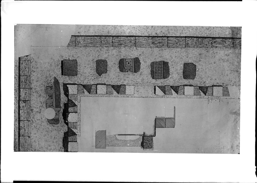 Lastra 2293, Palatino mosaico trovato a sud-est della casa di Livia.tif