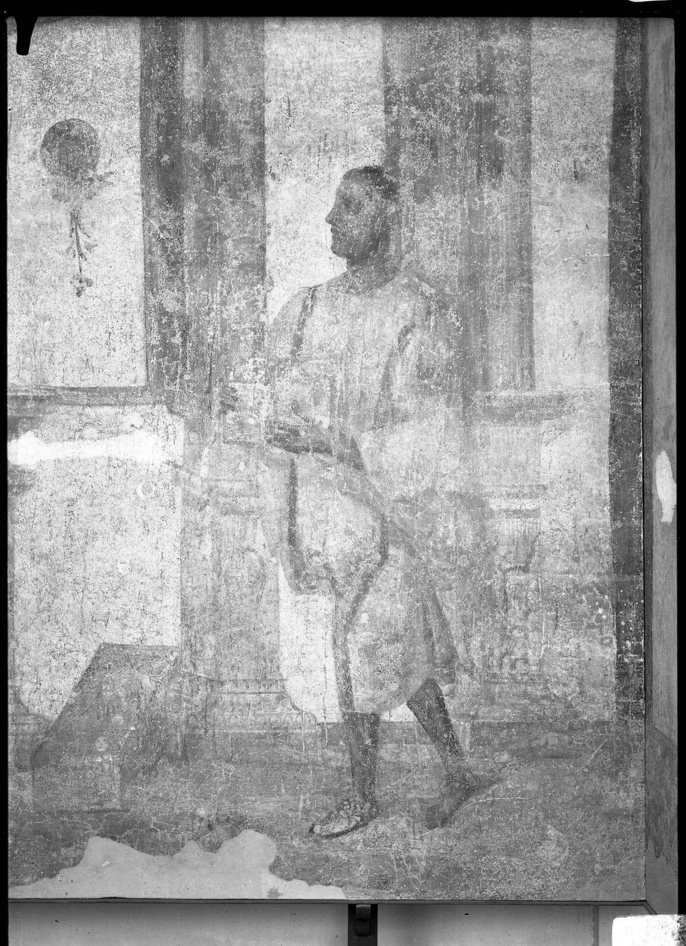 Lastra 2749 - Antiquario Palatino - affresco della schole praeconum -.jpg