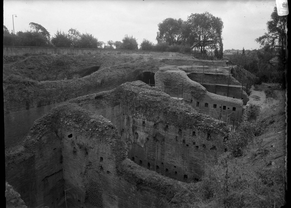 Lastra 2844, Domus Aurea zona nord ovest consolidamento e protezione dei muri.jpg