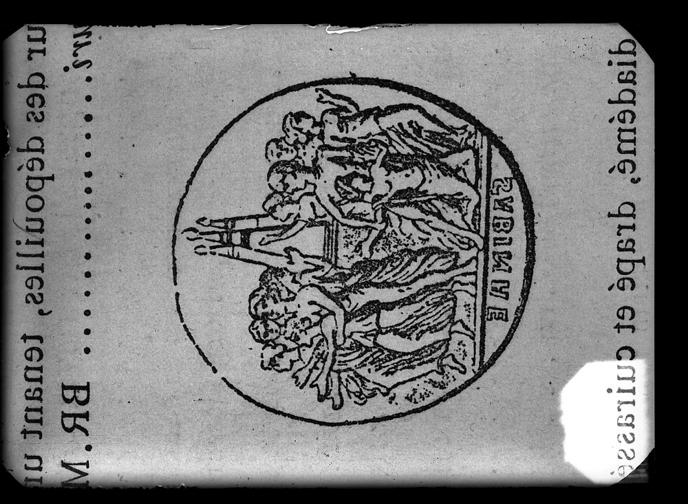 Lastra A 528 Medaglione bronzo di Costanzo II con il ratto delle Sabine (6x9).tif