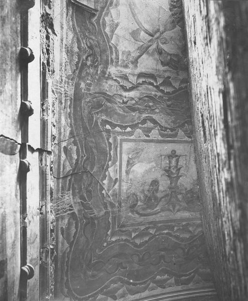 001665 - monumento - Palatino, Aula Isiaca, particolare della pittura parietale in secondo stile pompeiano della volta. Bibliografia di riferimento: Iacopi, I. "Aula Isiaca" 1997 ELECTA pp. 24-25. Neg. serie C, n. 459