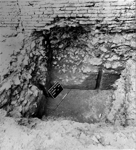 000226 - scavo archeologico - Clivio Palatino, ambiente A1: lavori, saggio 1985