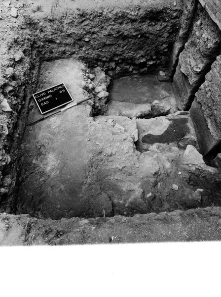 005552 - scavo archeologico - Clivio Palatino, ambiente C: lavori, saggio 1985