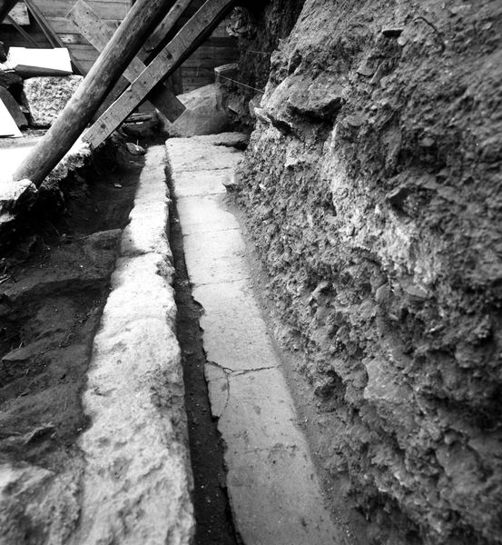 005715 - scavo archeologico - Clivio Palatino, lato sinistro: scavo, livello augusteo gennaio 1987