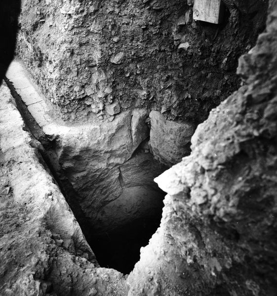 005722 - scavo archeologico - Clivio Palatino, lato sinistro: scavo, livello augusteo gennaio 1987