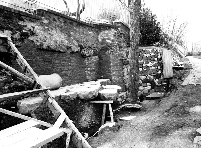 005728 - scavo archeologico - Clivio Palatino, lato sinistro: scavo, livello augusteo gennaio 1987