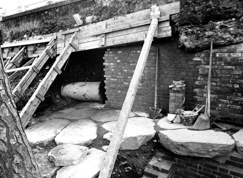 005729 - scavo archeologico - Clivio Palatino, lato sinistro: scavo, livello augusteo gennaio 1987