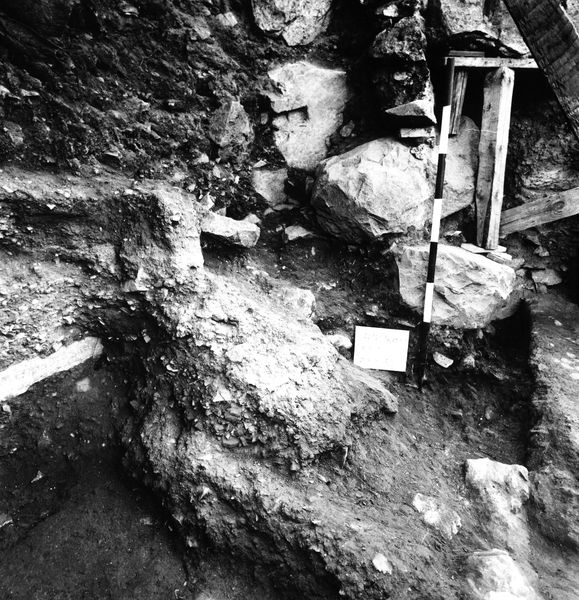 005735 - scavo archeologico - Clivio Palatino, lato sinistro: scavo, livello augusteo gennaio 1987
