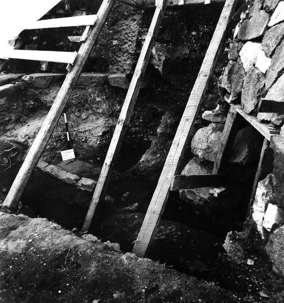 005738 - scavo archeologico - Clivio Palatino, lato sinistro: scavo, livello augusteo gennaio 1987