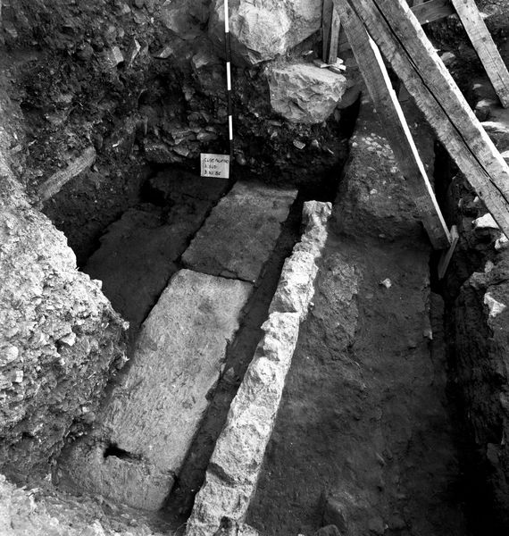 005741 - scavo archeologico - Clivio Palatino, lato sinistro: scavo, livello augusteo gennaio 1987