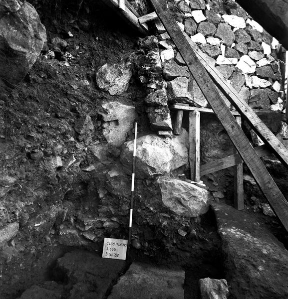 005743 - scavo archeologico - Clivio Palatino, lato sinistro: scavo, livello augusteo gennaio 1987