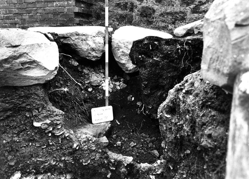 005760 - scavo archeologico - Clivio Palatino, lato sinistro: scavo, livello augusteo gennaio 1987