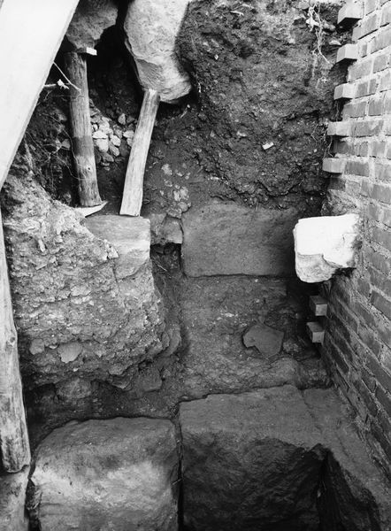 005762 - scavo archeologico - Clivio Palatino, lato sinistro: scavo, livello augusteo gennaio 1987