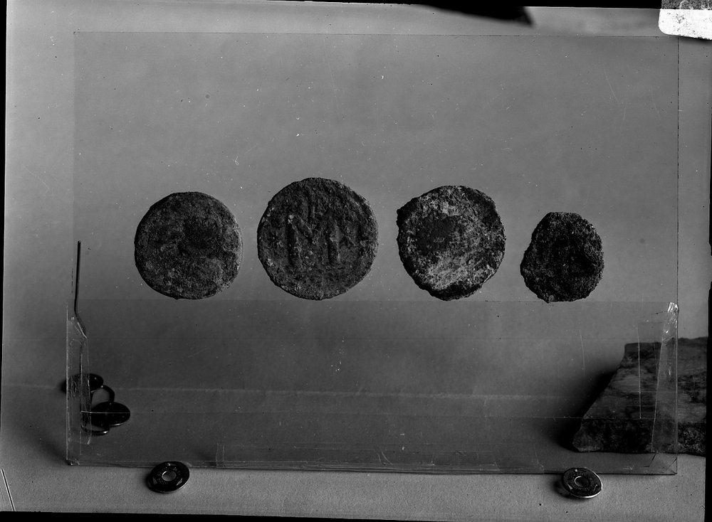 A 872 medagliere - due monete rep. romana ( inv.13053-13967) una bizzantina (inv.tif