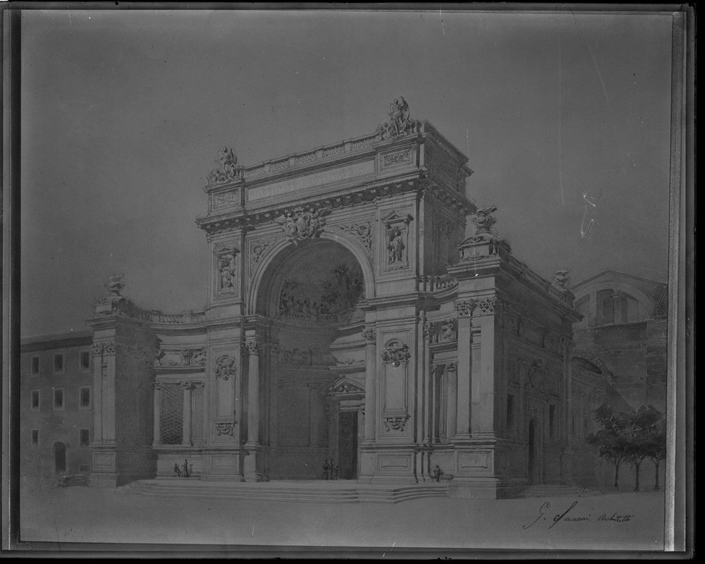Ricostruzione ingresso Chiesa S. Maria degli Angeli-asf015749.jpg