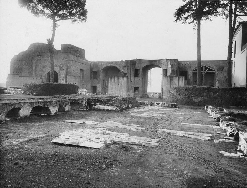 003429 - scavo archeologico - Domus Augustana, peristilio superiore: dopo lo scavo