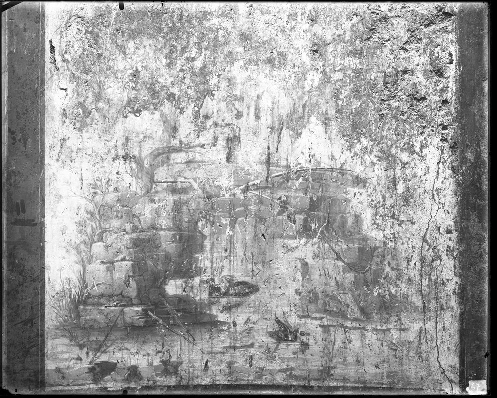 Aula Isiaca - Pitture della parete in curva 671-asf015026.jpg