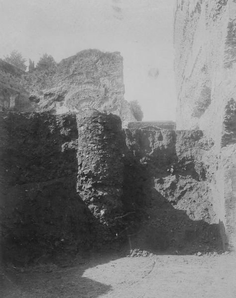 019532 - scavo archeologico - S. Maria Antiqua, atrio durante lo scavo; neg. serie E, n. 2331