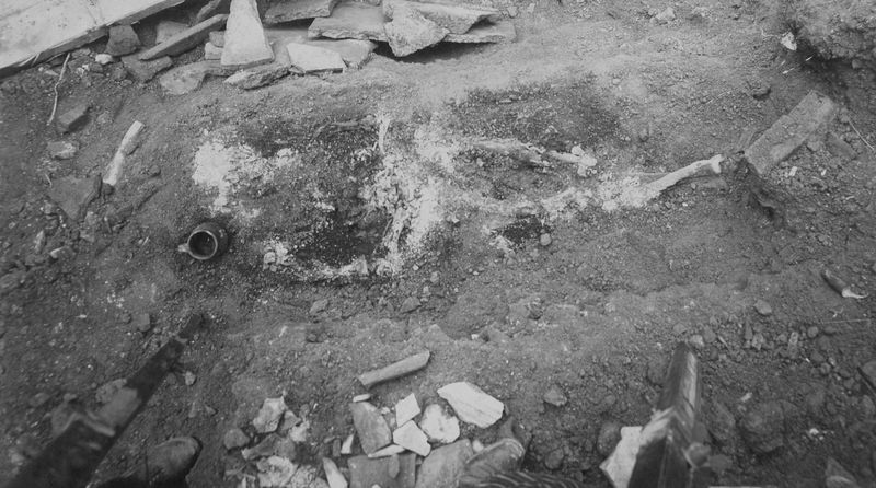 019540 - scavo archeologico - S. Maria Antiqua, scavi dell'atrio del 1900; neg. serie E, n. 2333