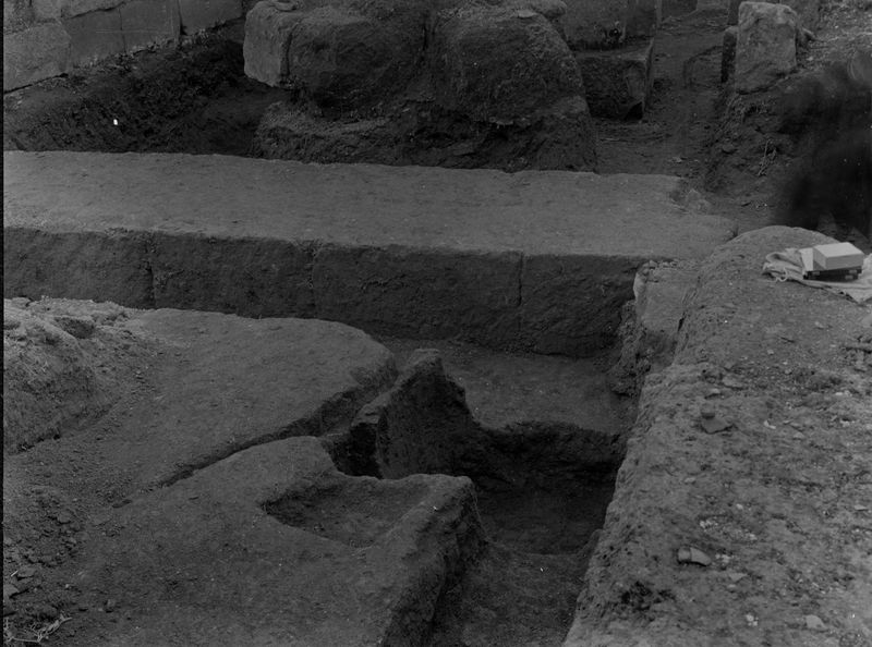 000029 - scavo archeologico - Palatino, Roma quadrata, scavo Vaglieri (?) alle Scalae Caci; senza negativo