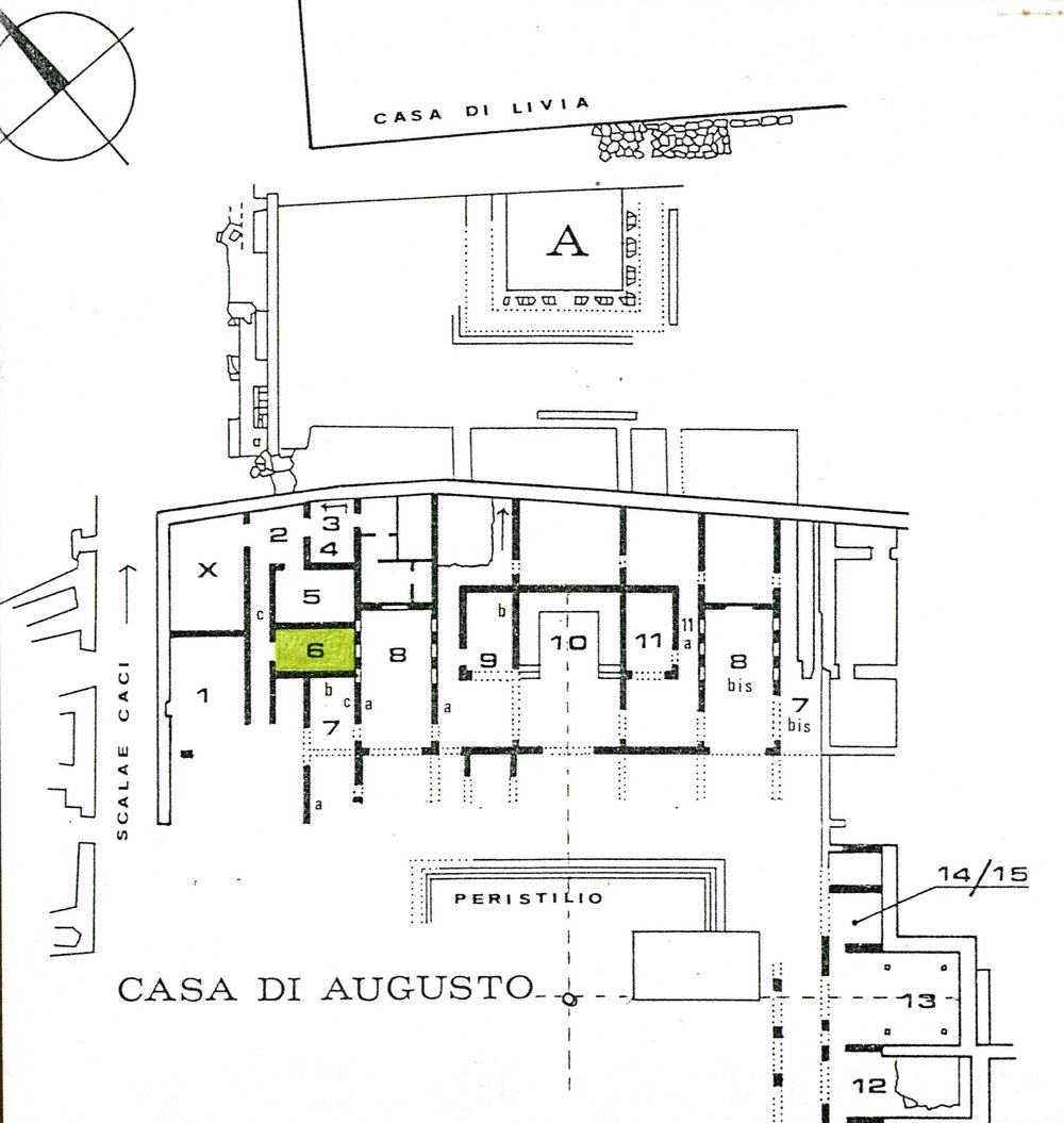 Casa di Augusto - Ambiente dei Festoni di pino - (6) - CA6-000.JPG
