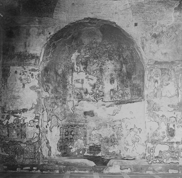 019236 - monumento - S. Maria Antiqua, pitture, cappella centrale, l'abside; Neg. serie C, n. 636