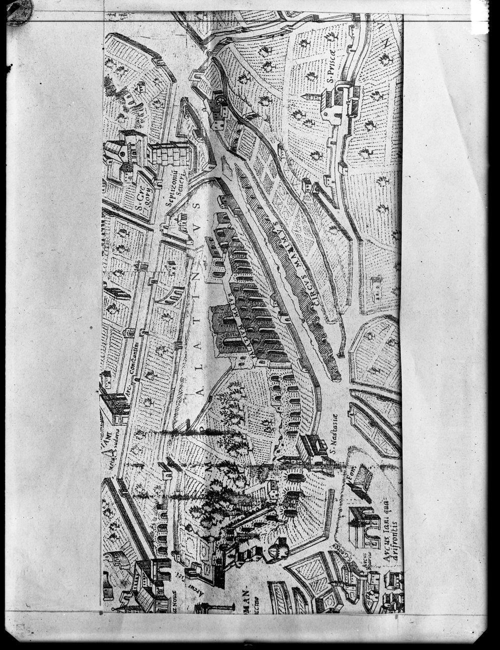 Lastra E 1973 - Palatino (piante e sezioni).tif