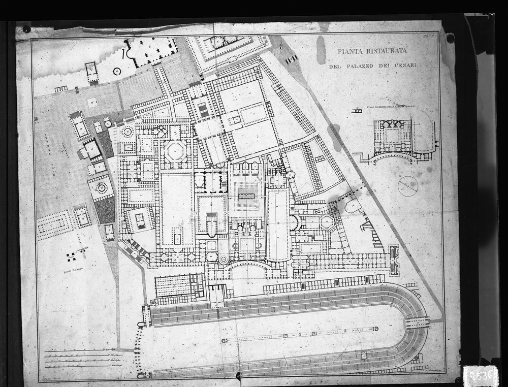 Lasta E 2535 - Pianta dei palazzi imperiali.tif