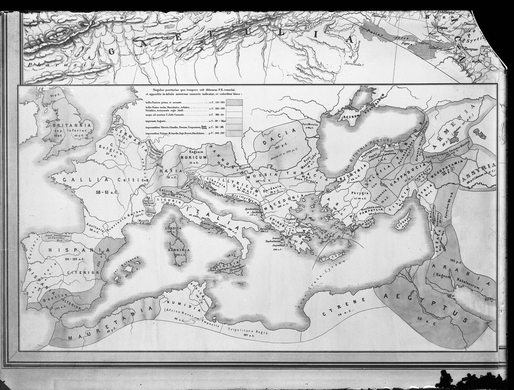 Lastra E421 - Riproduzione pianta impero romana (senza la positiva) - spezzata ad un angolo.jpg