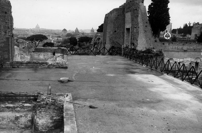 001455 - restauro - Applicazione asfalto al terrazzo (gruppo meridionale)