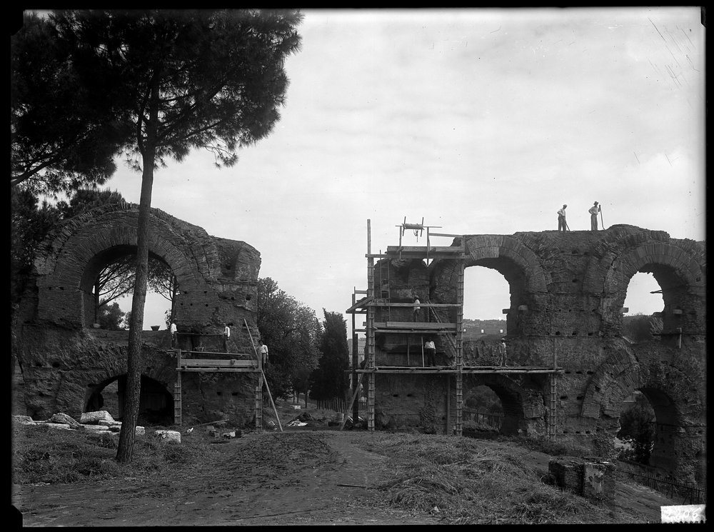 Lastra E2206 - Palatino - Acquedotto.tif