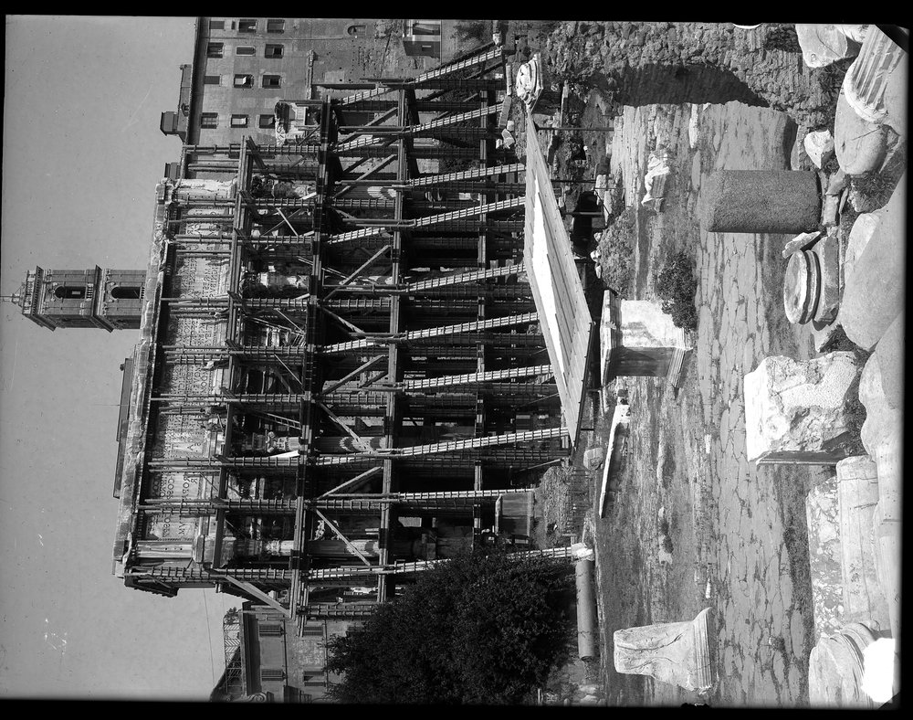 Lastra E 2415 Protezione antiaerea monumenti del foro romano.tif