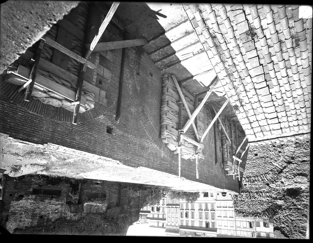 Lastra E 2424 Protezione antiaerea monumenti del foro romano.tif