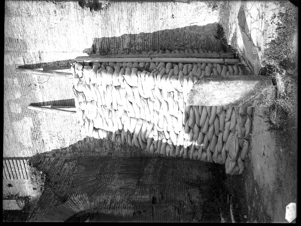 Lastra E 2418 Protezione antiaerea monumenti del foro romano.tif