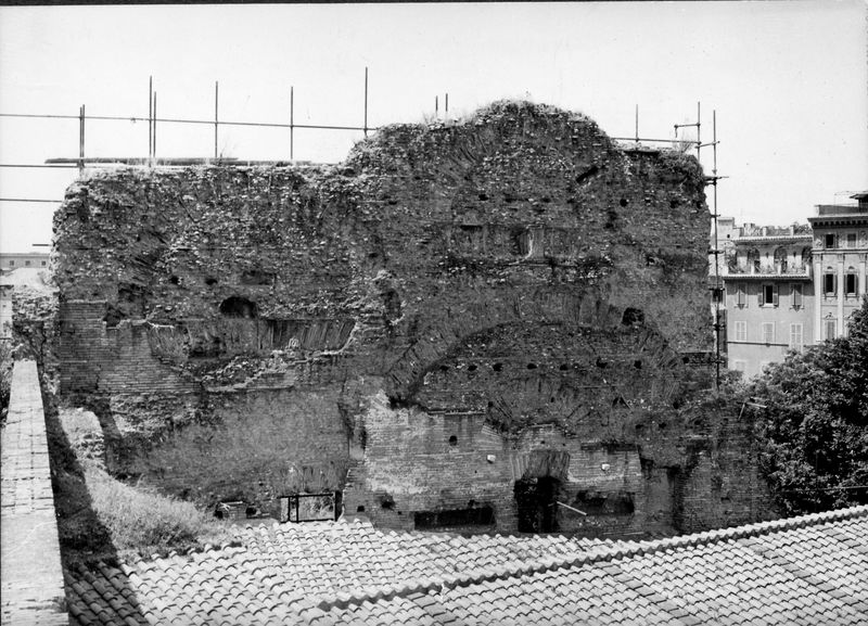 015493 - restauro - Foro Romano, Horrea Agrippiana, restauri delle murature; FILM n. 403, n. 9