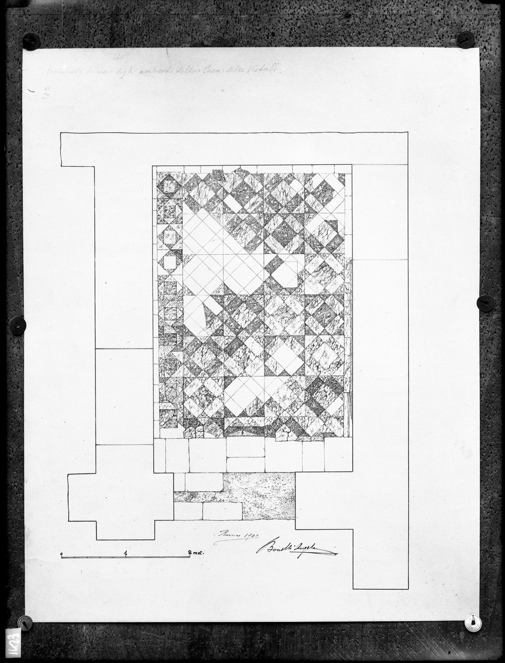 Lastra E 1423 - casa delle vestali.JPG